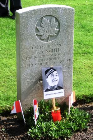 CIMG8961 Sep 15 2017 Groesbeek Cemetery grave of Edison Alexander Smith