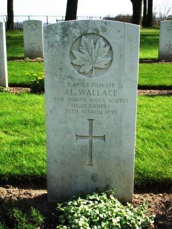 grave John Lewis Wallace groesbeek
