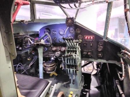 20230914_125111 Sep 14 2023 Pilot control panel for Halifax bomber