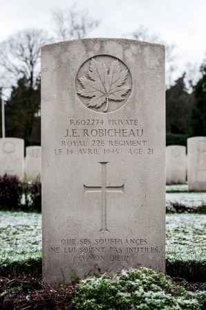 Grave of Joseph Robicheau from CVWM