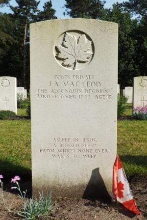 Grave of Jim MacLeod in BOZ from Find A Grave