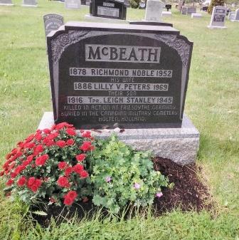 20230918_112949 Sep 18 2023 Stanley is listed on his parents grave at St Andrews United Church Cemetery in Rexton NB
