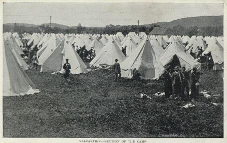 Valcartier_-_Section_of_the_Camp