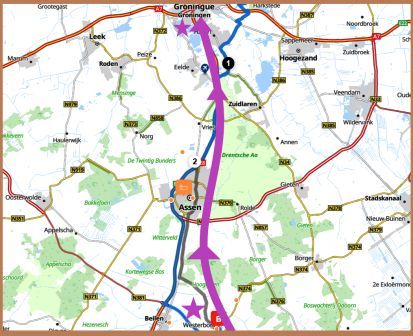 Screenshot 2024-03-20 at 11-47-11 Groningen - Westerbork route planner - journey distance time and costs – ViaMichelin
